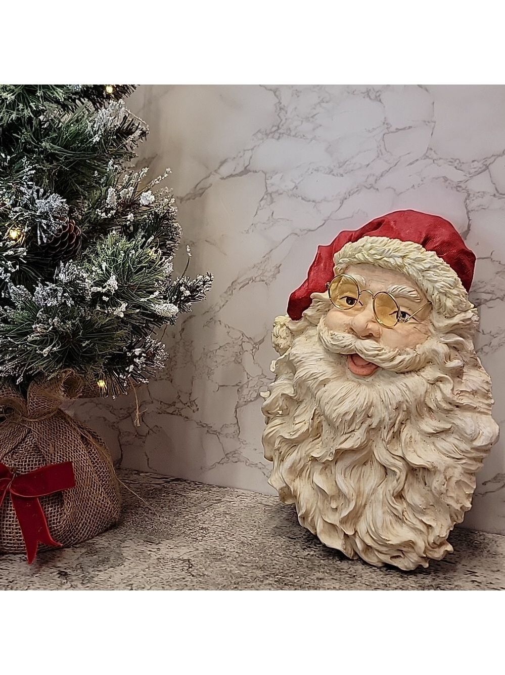 Vintage Silvestri Santa Claus Wall hanging decor - Picture 3 of 10